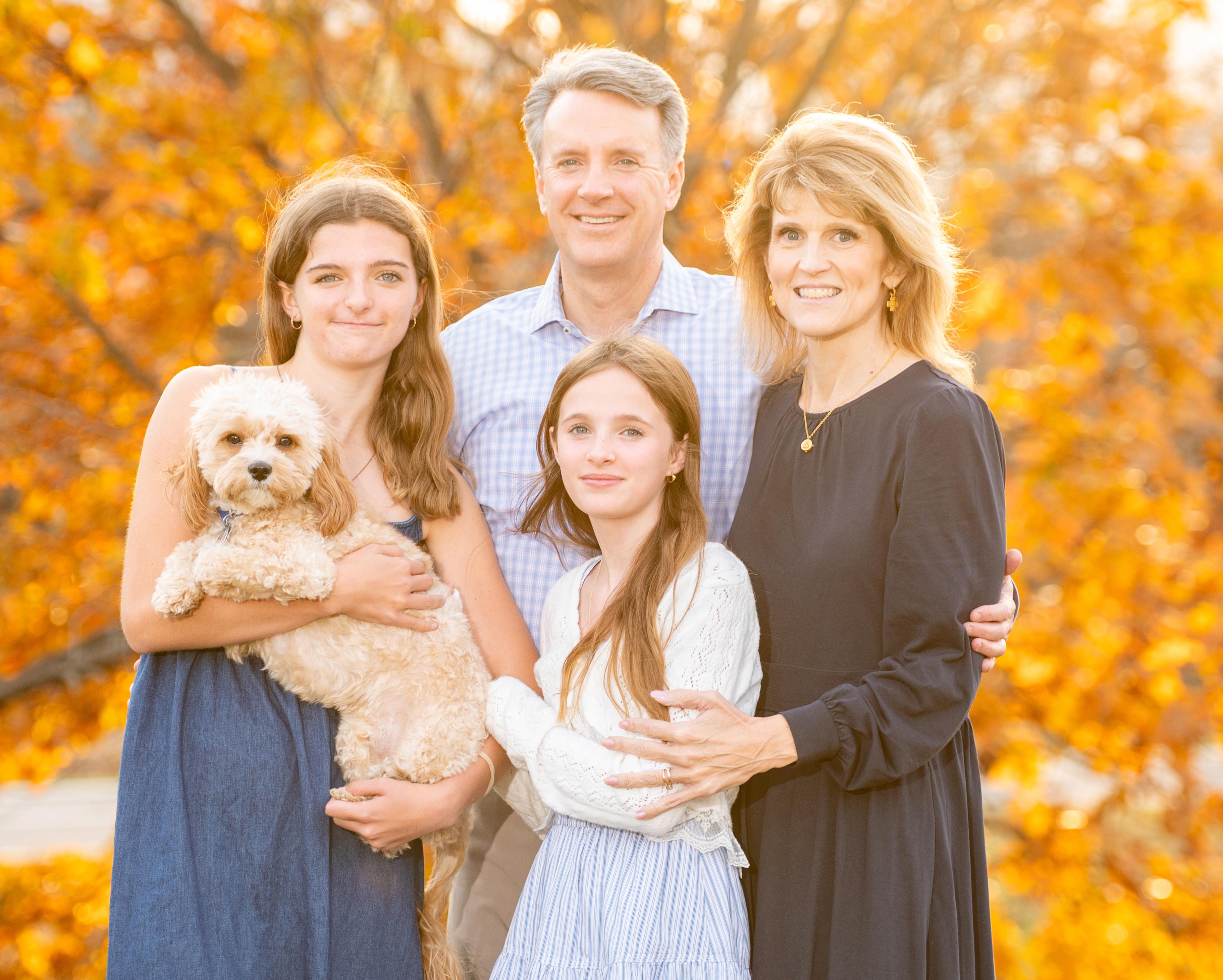 Ben Cline with his family